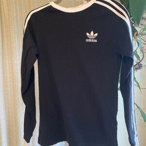 Black Long sleeve Adidas Shirt